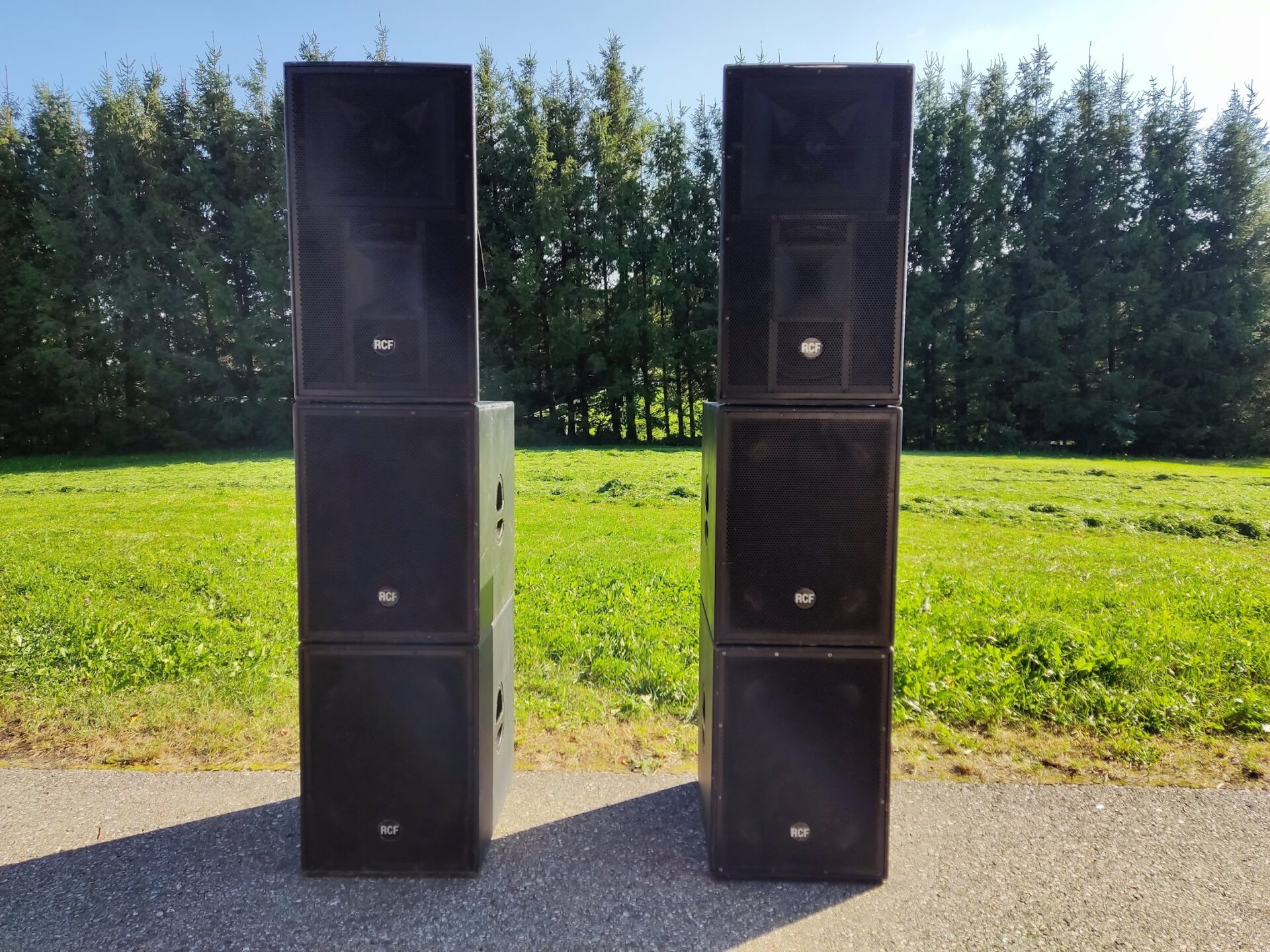 RCF 4-Pro PA Soundsystem
